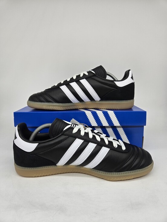 adidas Men\'s Samba JP JQ9056 Black White Gum Shoes Size 11 main image 4